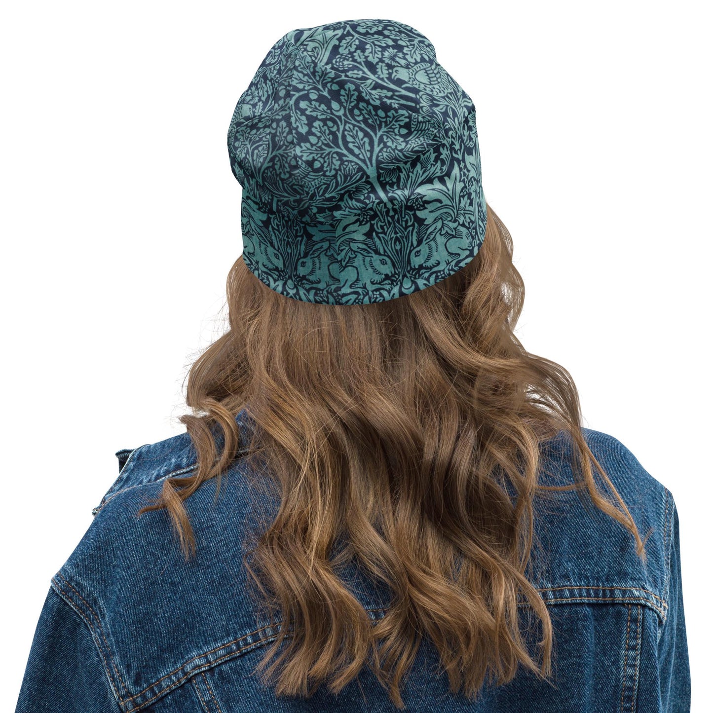 Slouchy Beanies Boho Beanie Bohemian Skull Cap Thin Soft Caps Boho Hats Lightweight Bonnet Hat Hippie Soft Stretchy Eagle Botanical Rabbit